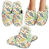 Tennis Pattern Print Design 03 Slippers