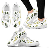 Cute Cactus Pattern Women'S Sneaker Shoes
