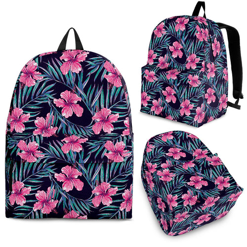 Hibiscus Pattern Print Design 05 Backpack
