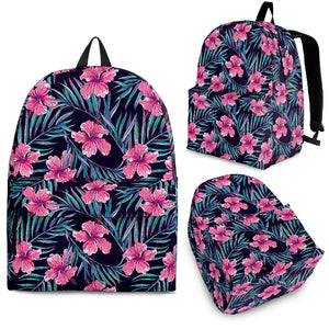 Hibiscus Pattern Print Design 05 Backpack