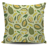 Durian Leaves Pattern Background Pillow Cover