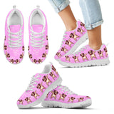 Pink Pug Kid'S Sneakers