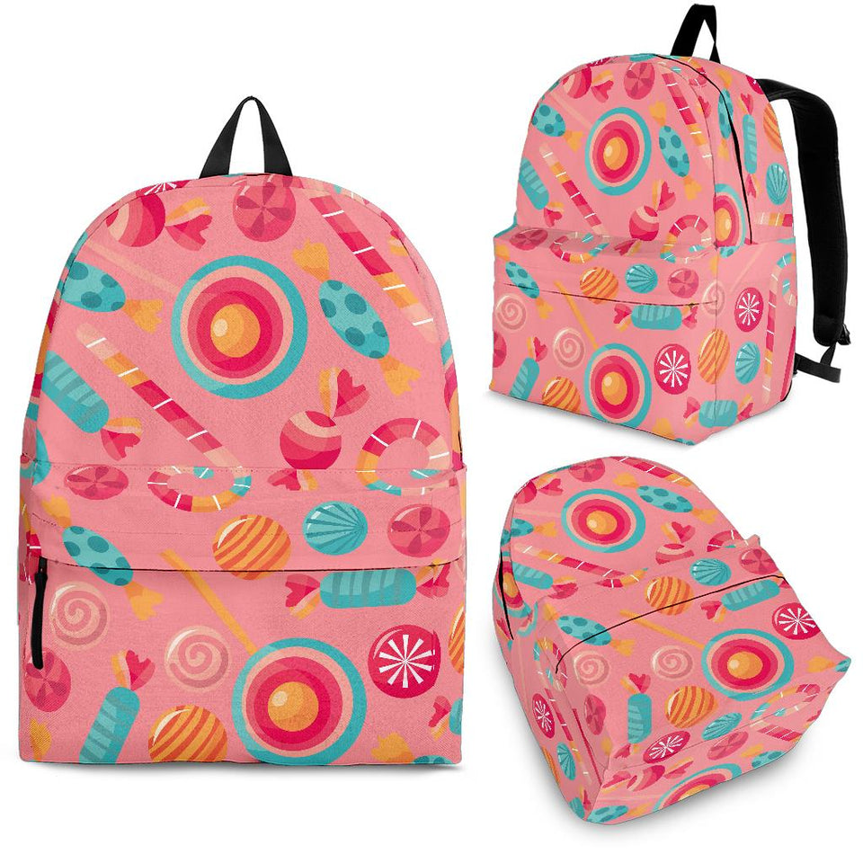 Colorful Candy Pattern Backpack