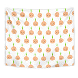 Cute Onions Smiling Faces Wall Tapestry