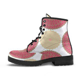 Circle Indian Pattern Leather Boots