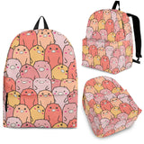 Pig Pattern Print Design 04 Backpack