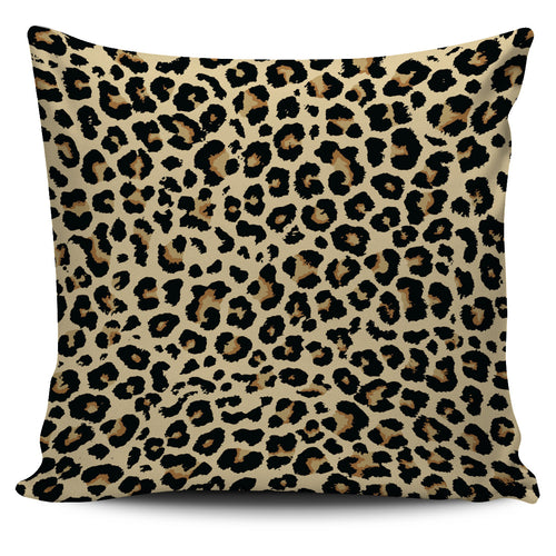 Leopard Print Design Pattern Pillow Cover