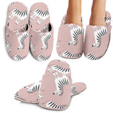 Cute Zebra Pattern Slippers