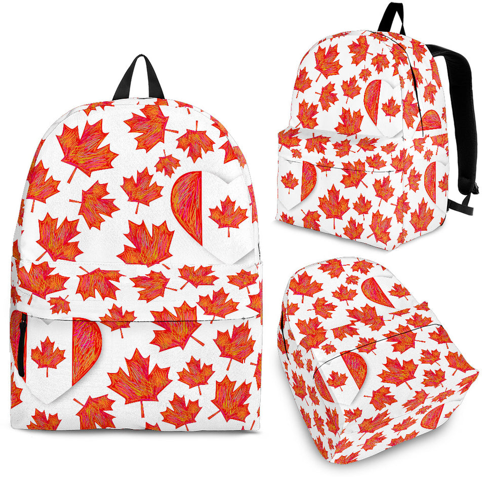 Canada Pattern Print Design 02 Backpack