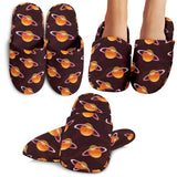 Hamburger Pattern Print Design 05 Slippers