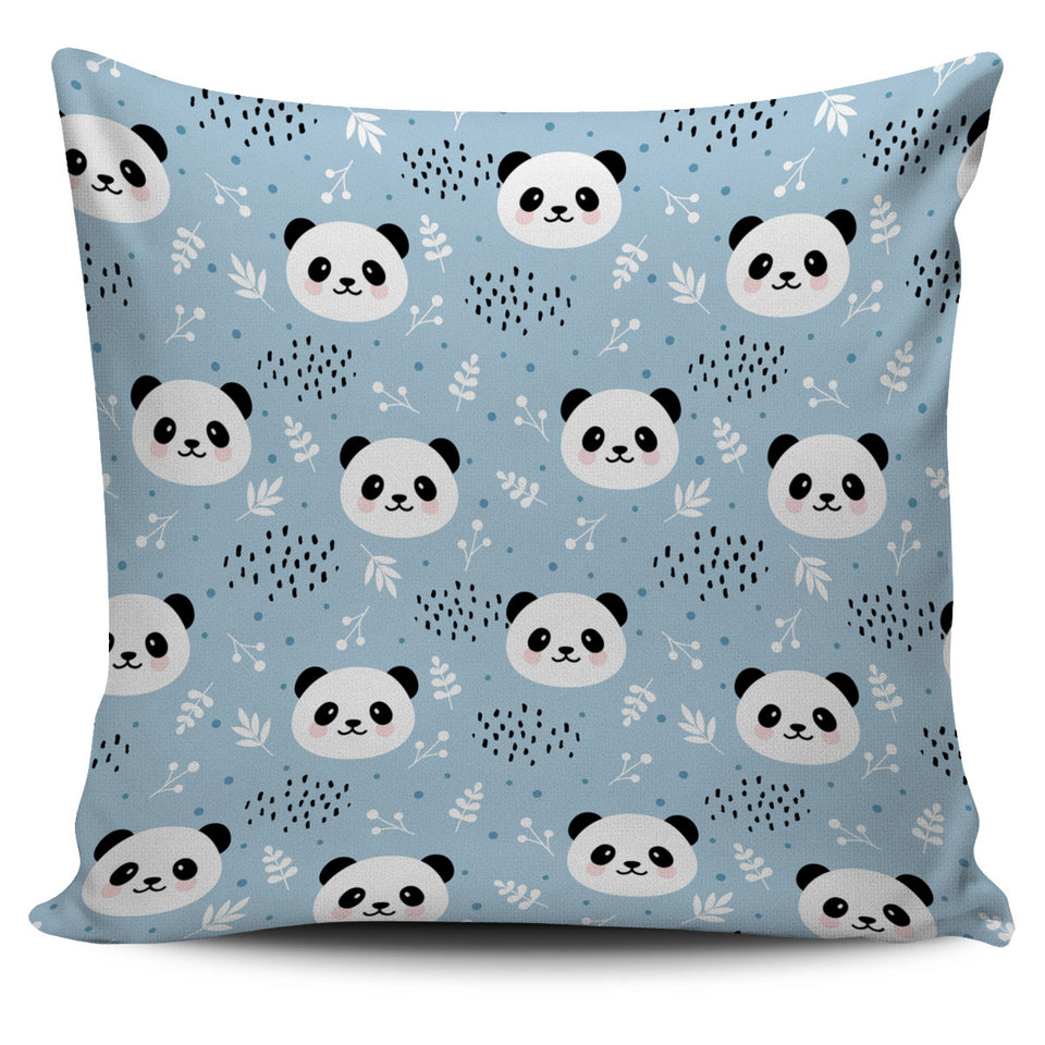 Cute Panda Pattern Pillow Cover