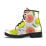 Guava Pattern Leather Boots