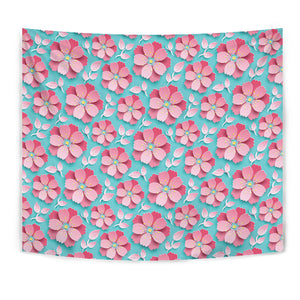 3D Sakura Cherry Blossom Pattern Wall Tapestry