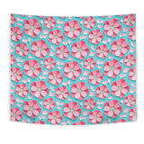 3D Sakura Cherry Blossom Pattern Wall Tapestry