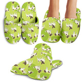 Jack Russel Pattern Print Design 01 Slippers