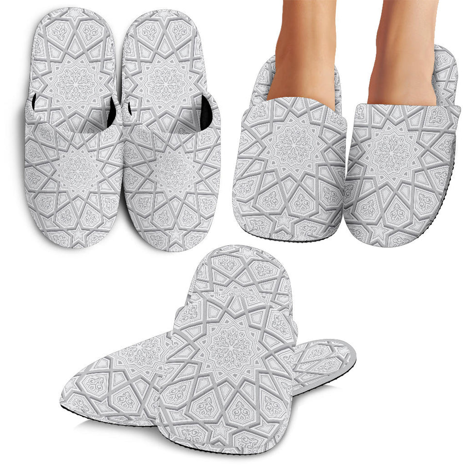 Arabic Star Pattern Slippers
