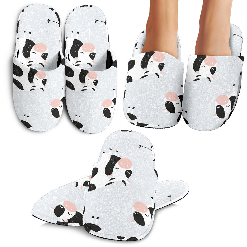 Cute Cows Pattern Slippers