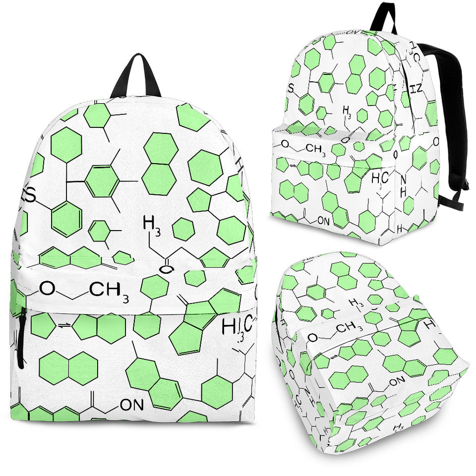 Chemistry Periodic Table Pattern Print Design 03 Backpack