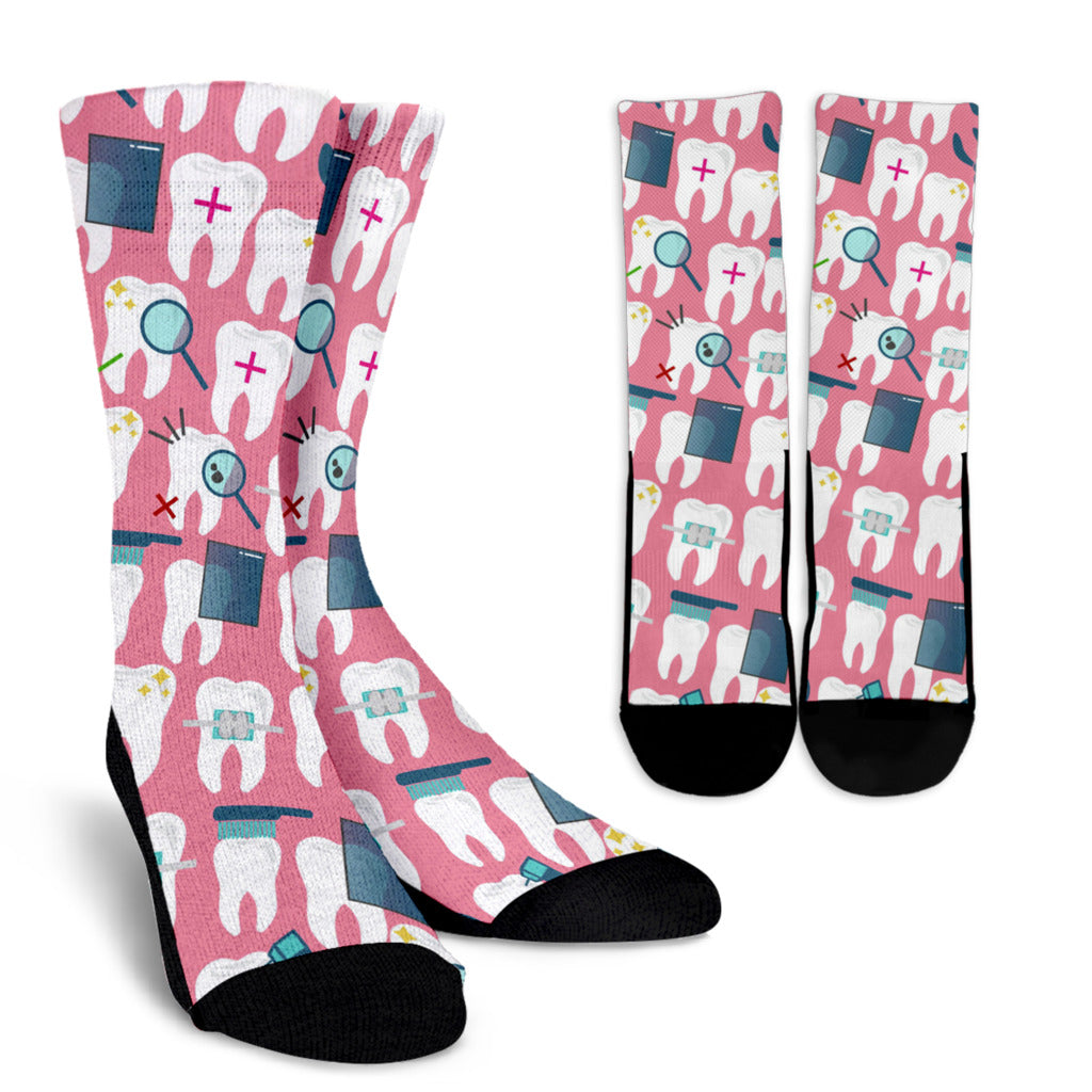 Dental Hygienist Crew Socks