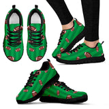 American Football Ball Field Background Women'S Sneaker Shoes