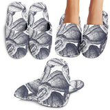 Guava Tropical Hand Drawn Pattern Slippers