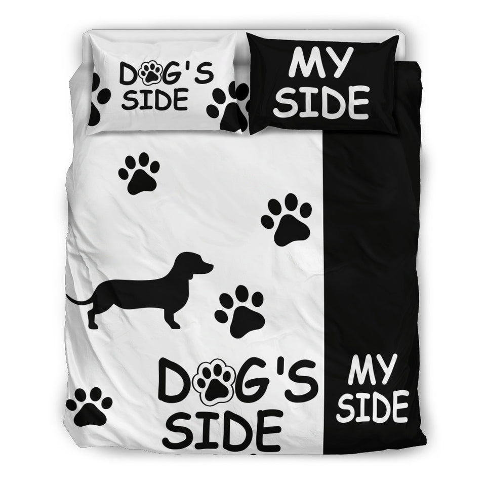 Dachshund Dog'S Side My Side Bedding Set