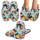 Rooster Chicken Cock Snowfalke Slippers