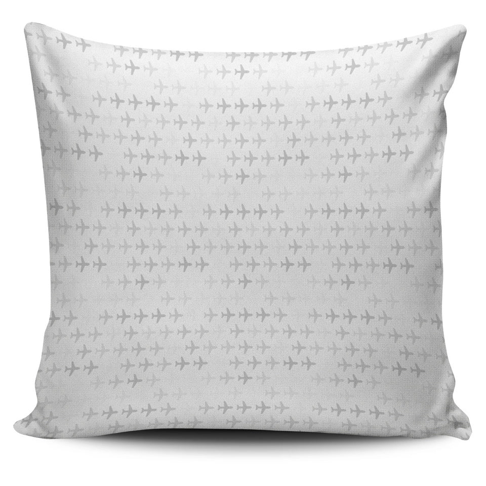 Airplane Print Pattern Pillow Cover