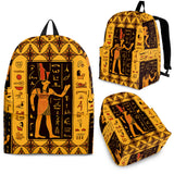 Egypt Hieroglyphics Pattern Print Design 05 Backpack