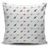 Cute Helicopter Star Pattern Pillow Cover