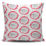 Hand Drawn Dragon Fruit Pillow Cover