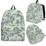 Hand Drawn Blueberry Pattern Backpack