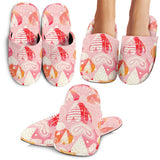 Hand Drawn Heart Design Pattern Slippers
