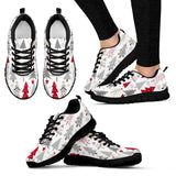Cute Christmas Tree Pattern Women'S Sneaker Shoes
