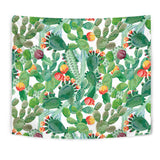 Cactus Design Pattern Copy Wall Tapestry