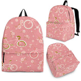 Bicycle Pattern Print Design 02 Backpack