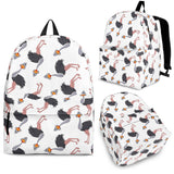 Ostrich Pattern Print Design 02 Backpack