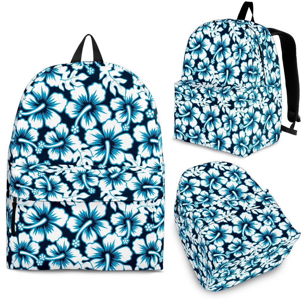 Hibiscus Pattern Print Design 04 Backpack