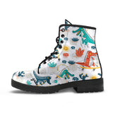 Cute Crocodile Pattern Leather Boots