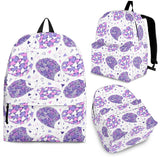 Hedgehog Pattern Print Design 05 Backpack