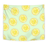 Slice Of Lemon Pattern Wall Tapestry