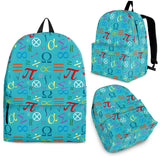 Math Pattern Print Design 02 Backpack