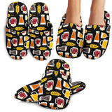 Beer Type Pattern Slippers