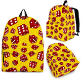 Dice Pattern Print Design 04 Backpack