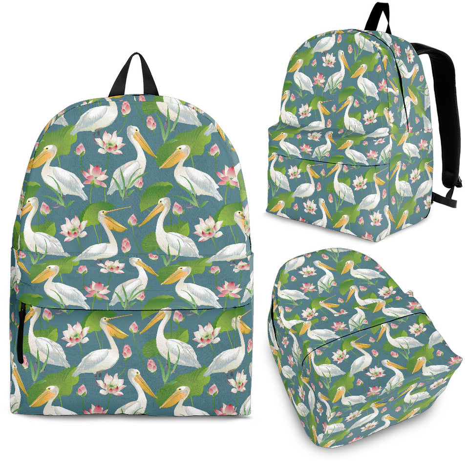 Pelican Pattern Print Design 04 Backpack