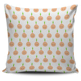 Cute Onions Smiling Faces Pillow Cover