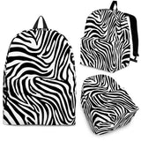Zebra Skin Pattern Backpack