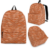 Brick Printed Pattern Print Design 02 Backpack