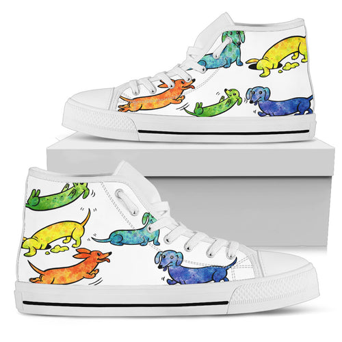 Dachshunds Colour Shoe Women'S