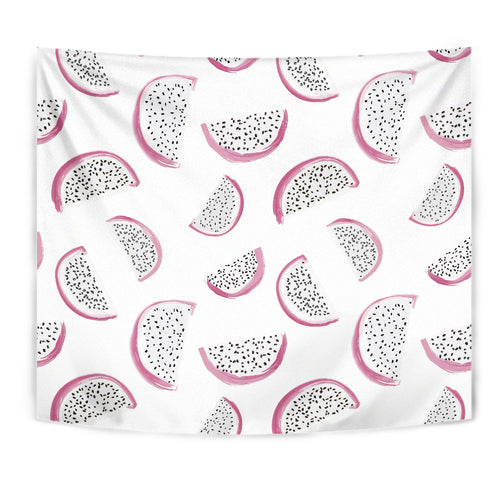 Dragon Fruit Pattern Wall Tapestry